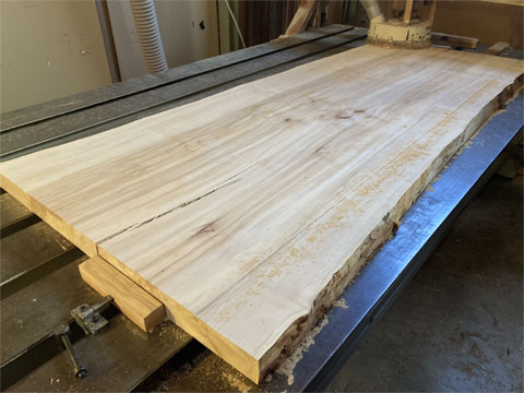 栃無垢一枚板ダイニングテーブル