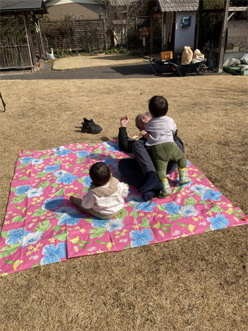 孫たちと過ごす時間